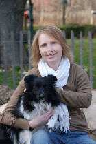 Diese ist ein Foto von der Reico Vertriebspartnerin Katrin Witt mit Ihrem Hund